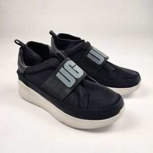 UGG‎ AUSTRALIA Neutra Slip On Sneaker 1095097 Women's Sz 7.5 Black